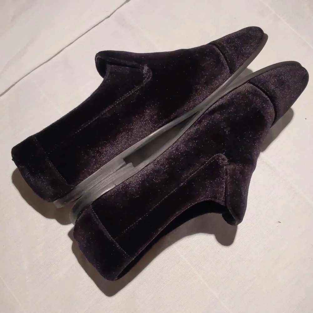 JEFFREY CAMPBELL black velvet loafers! 8.5 🖤 - Picture 10 of 10